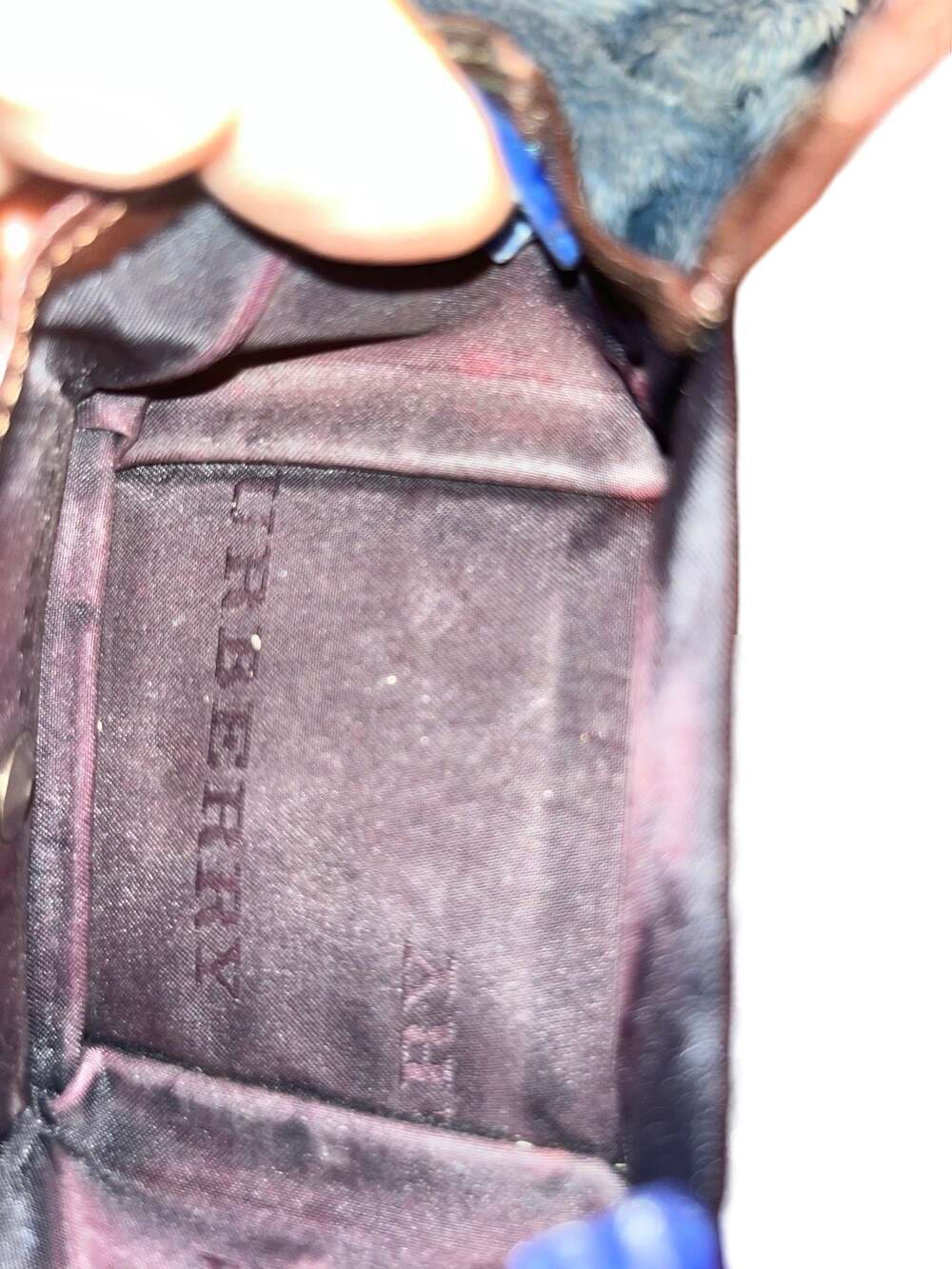 Burberry Vintage House Check and Leather Snap Coin Pouch - Picture 9 of 10